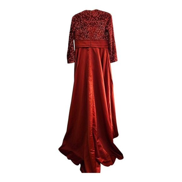 LanTing Wedding Dress, M, Red - Picture 10 of 14